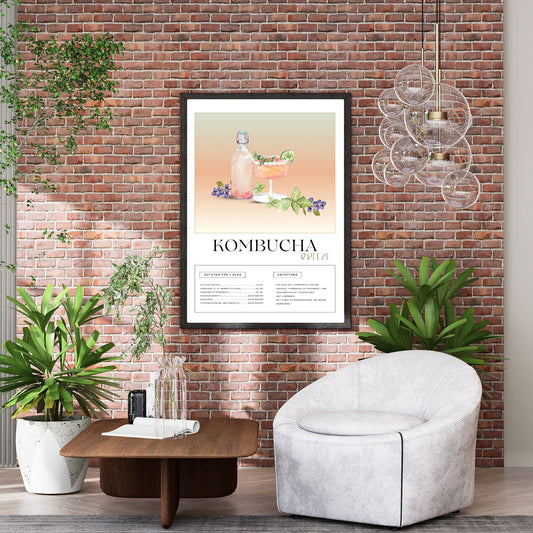 Poster "Kombucha Breeze"