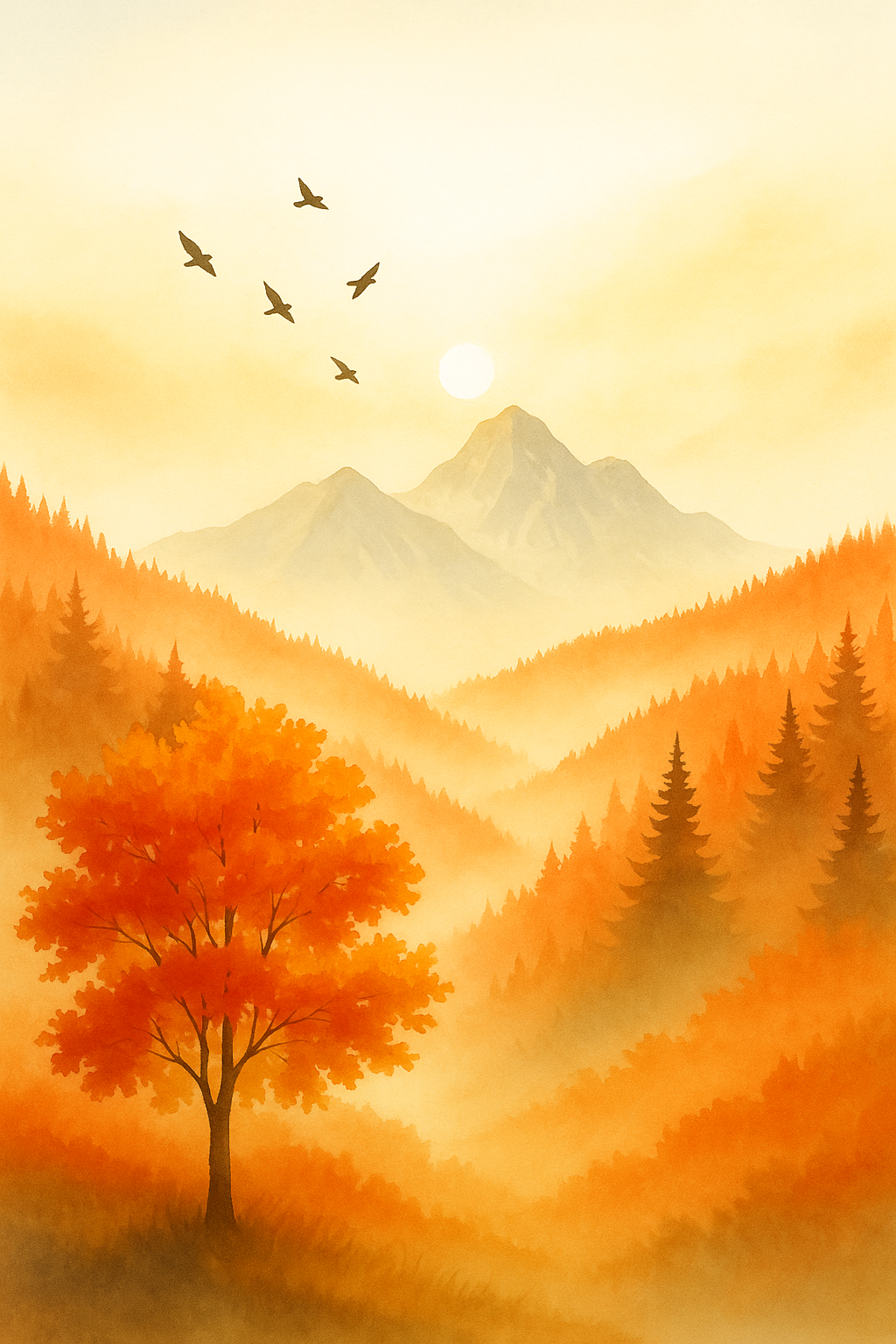 Wine & Paint - 20.09.2025 | 17:30 - 20:00 | Herbstgruß aus dem Himalaya | Baustelle_hl