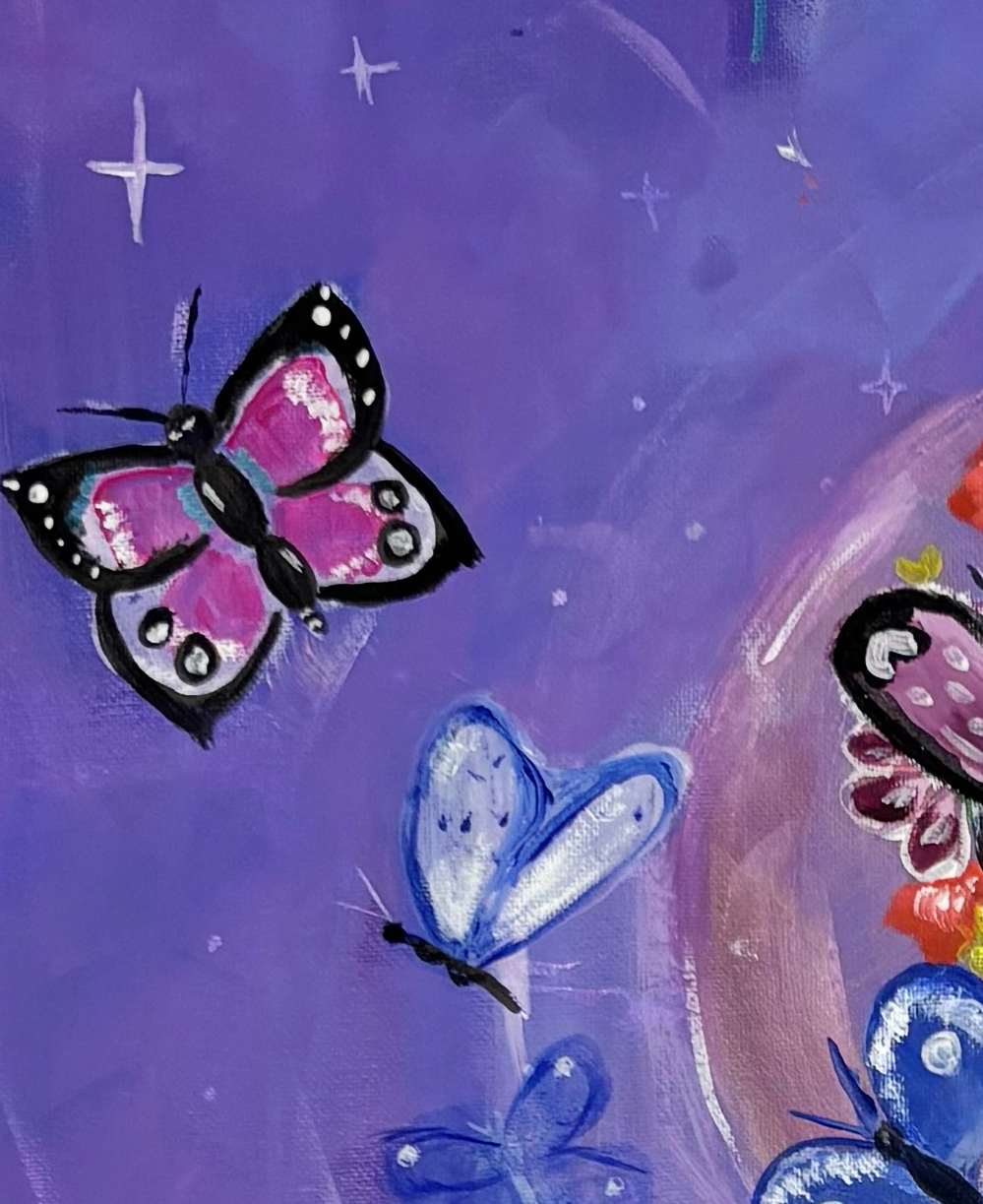 Originalgemälde "Metamorphosis of Life"