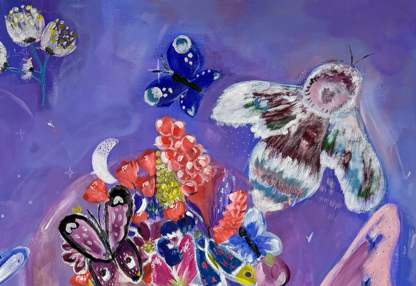 Originalgemälde "Metamorphosis of Life"